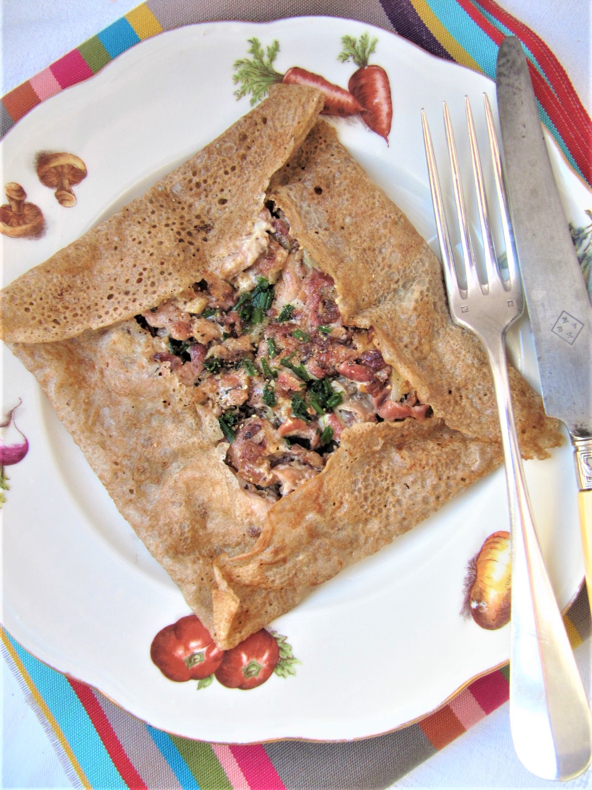 La cuisine d'ici et d'ISCA Galette