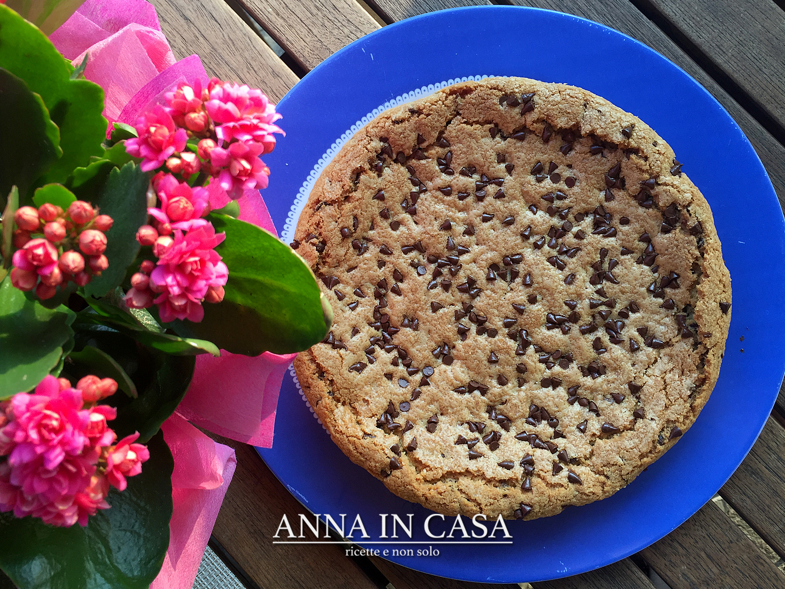 Torta biscotto di Martha Stewart ricetta passo passo (Chocolate Chips