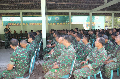 BABINSA 0725/SRAGEN HARUS JADI ARTIS DIWILAYAH BINAANYA