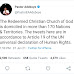 Adeboye condemn Twitter ban, says tweeting is a human right