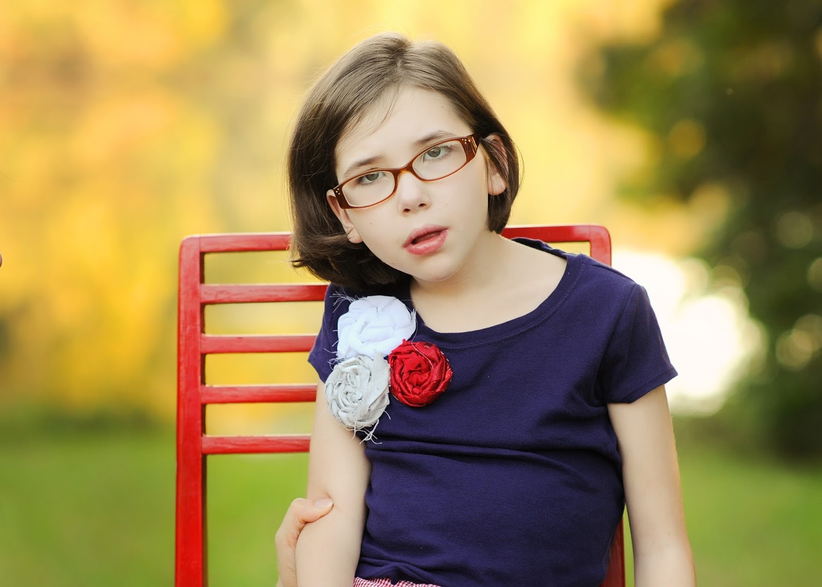 девочка была развитие