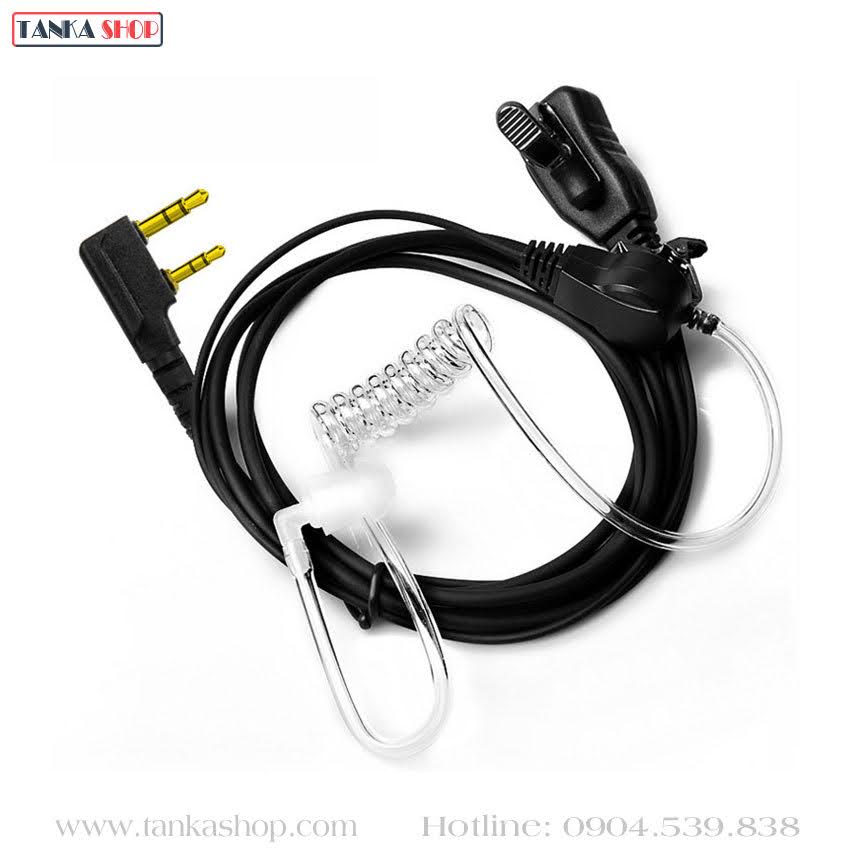 Tai nghe ống hơi cho bộ đàm Motorola, Kenwood, Baofeng Tai nghe ống hơi cho bộ đàm Motorola, Kenwood, Baofeng