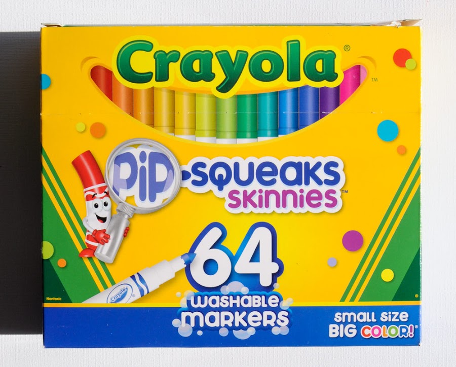 Crayola Replacement Non-Toxic Marker Pack - Blue, Pack 12
