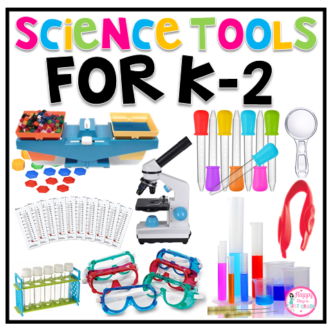 Different Types of Scientists and Science Tools for K-2 with Center