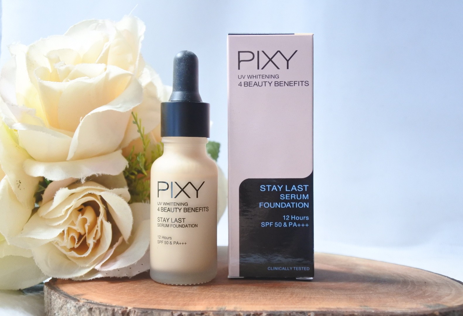 Pixy Stay Last Serum Foundation Produk Terbaru Pixy Cosmetics Daretochange By Indonesian Beauty Blogger