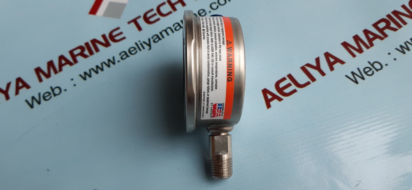 ASHCROFT 631008SL02L100 INDUSTRIAL DURALIFE GAUGE Aeliya Marine