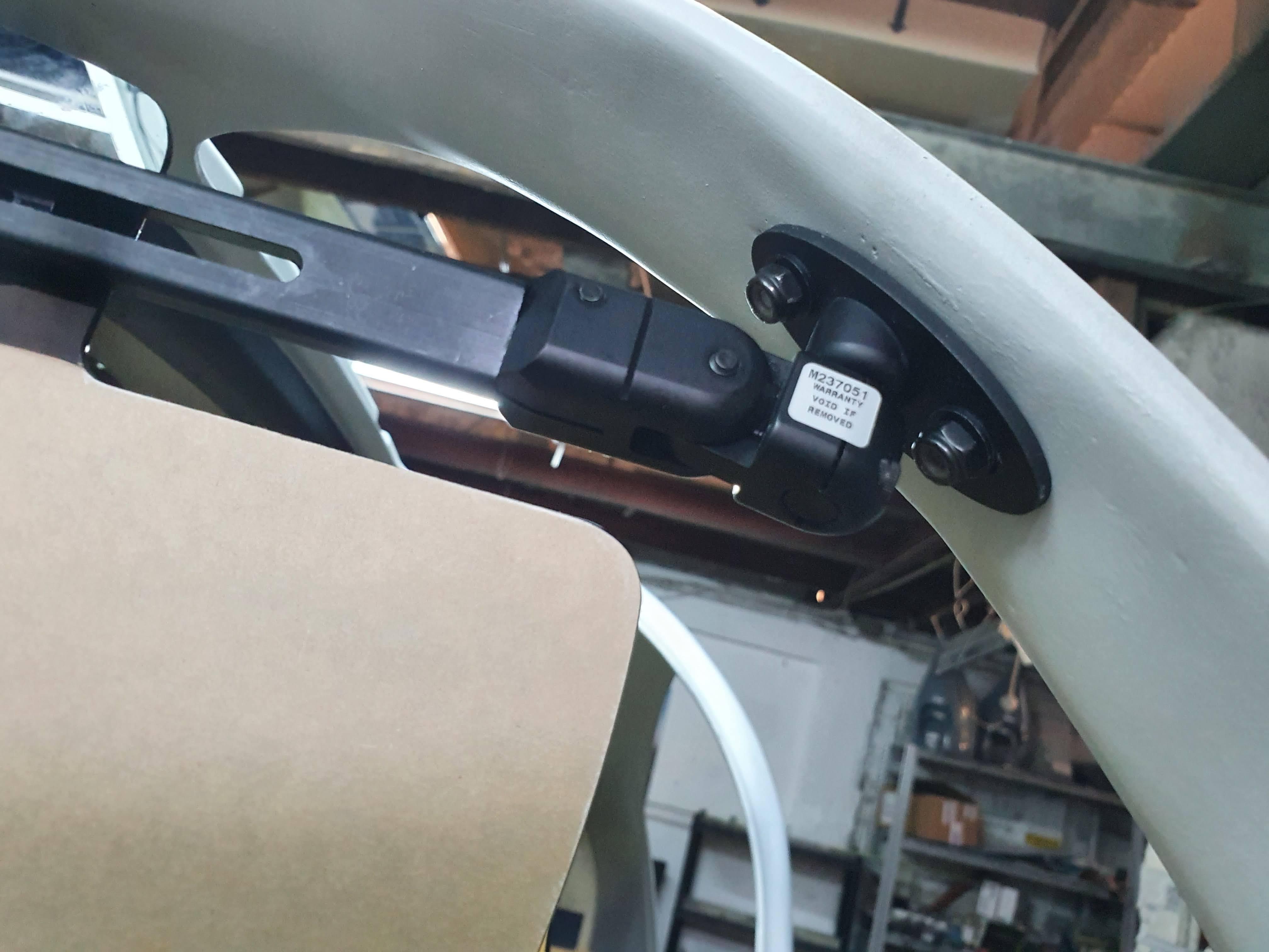 Rosen visors installed