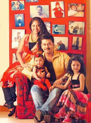 Indrajith Poornima Family