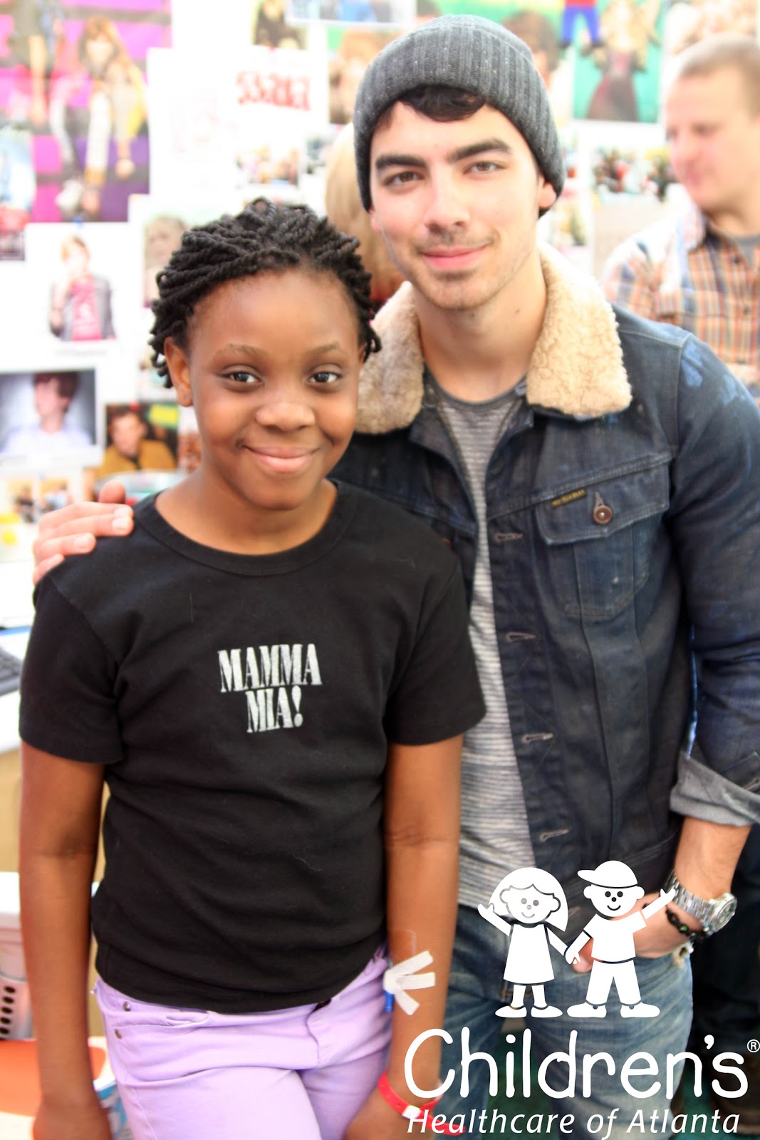 We Always Love Jonas Brothers Joe Jonas en Children´s Healtcare of Atlanta