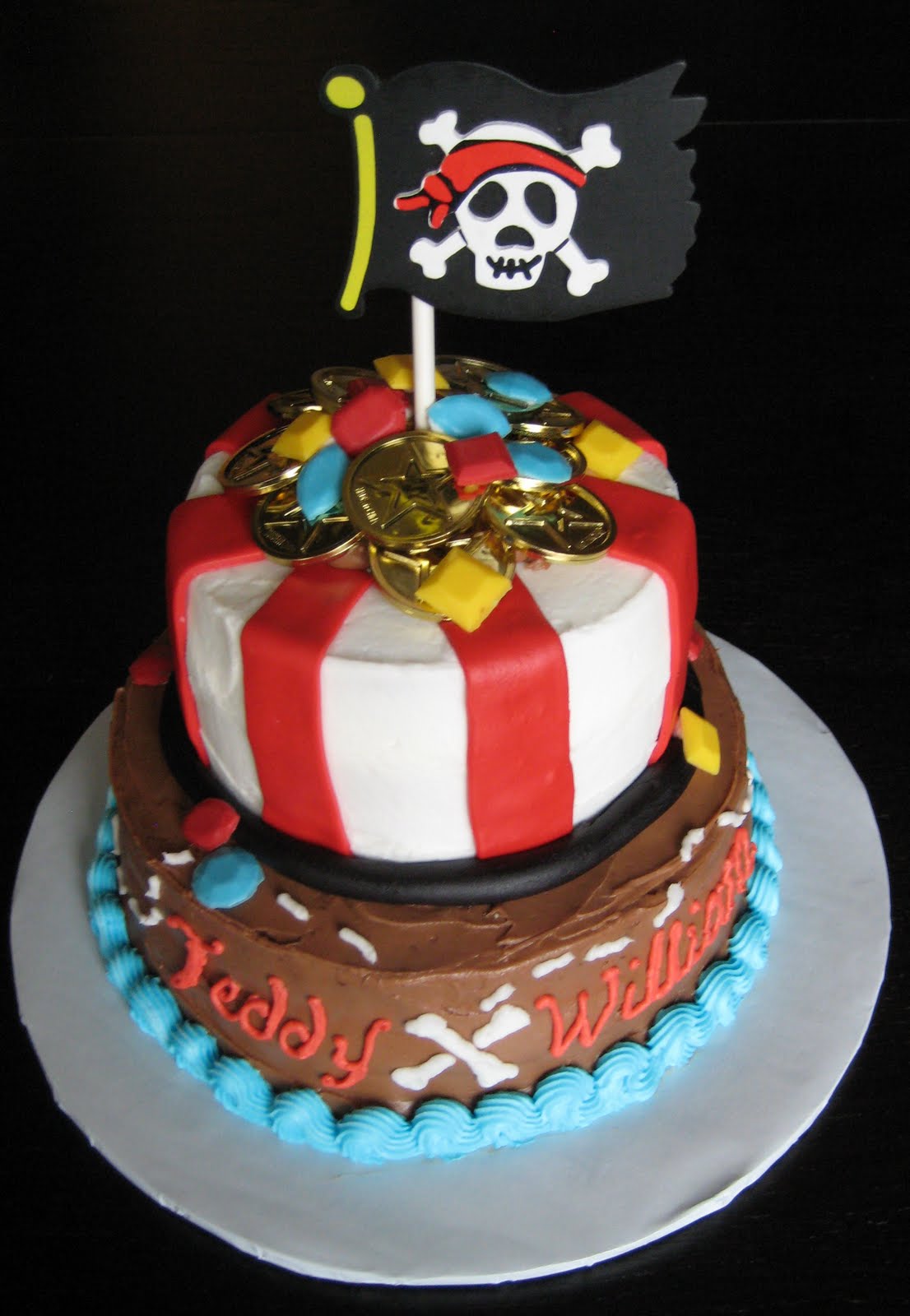 Custom Cakes by Julie: Pirate Cake
