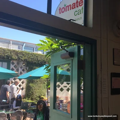 entrance to Tomate Cafe in Berkeley, California