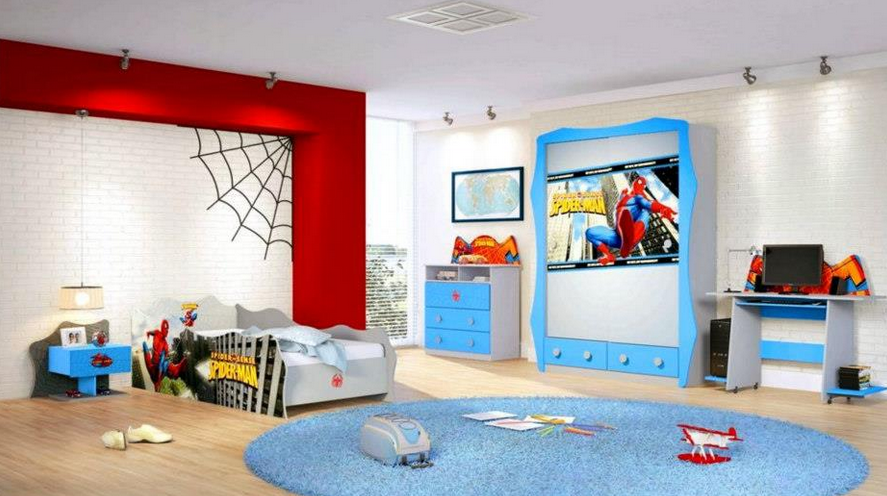 Decorar un Dormitorio Infantil Inspirado en Spiderman - Hombre Araña