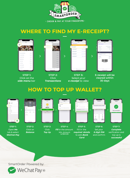 Smart Order Dari WeChat Pay MY Memudahkan Anda Pesan Makanan Di Restoran