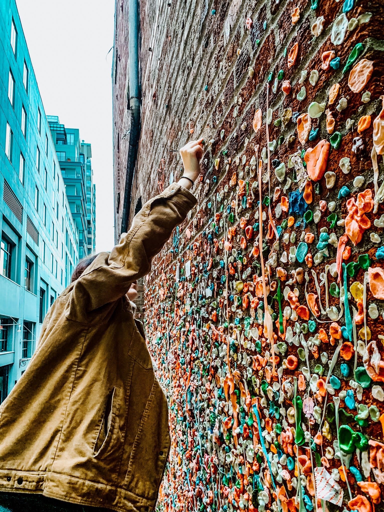 Theresa's Mixed Nuts Seattle's The Great Gum Wall