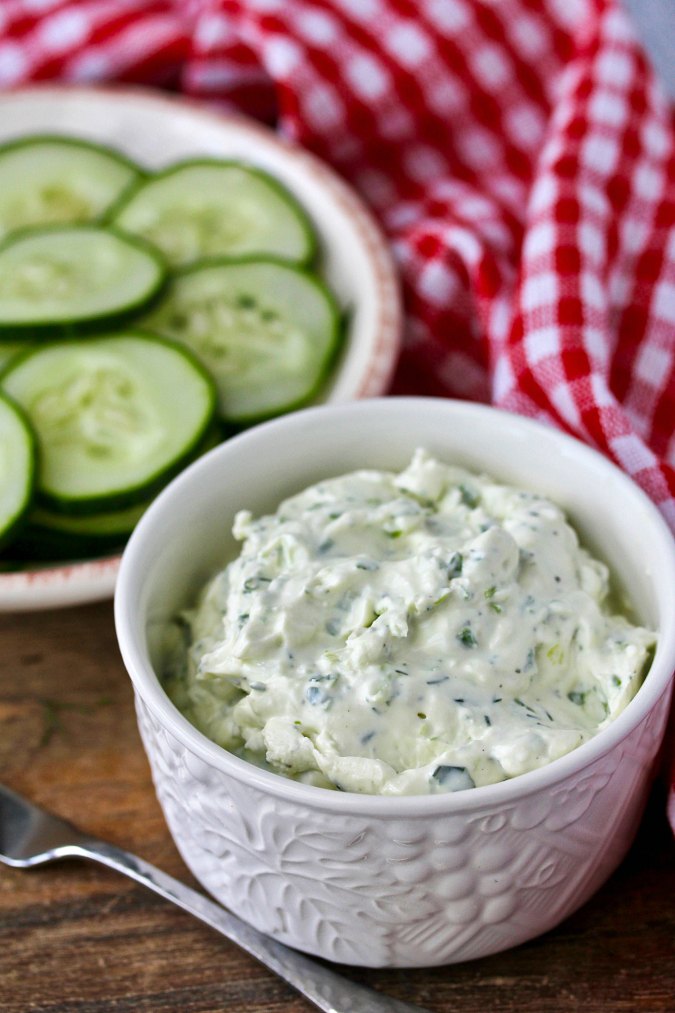 Green Herb Dip Karen's Kitchen Stories