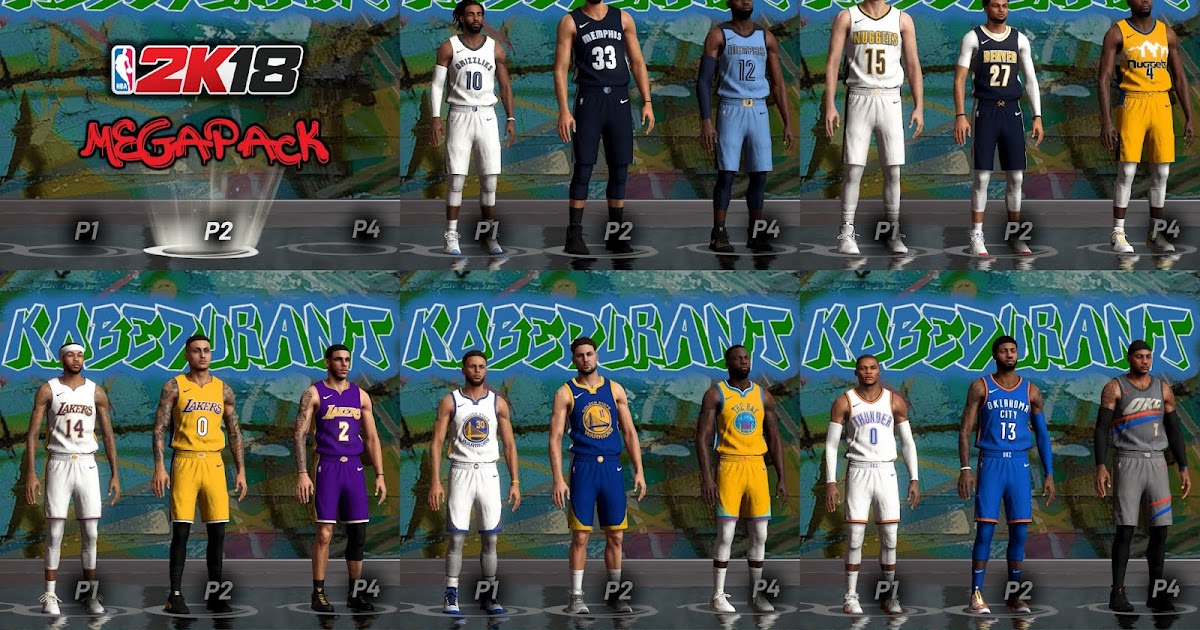 NBA 2K21 Retro Jerseys Pack by Kill the Hype - Shuajota: NBA 2K24