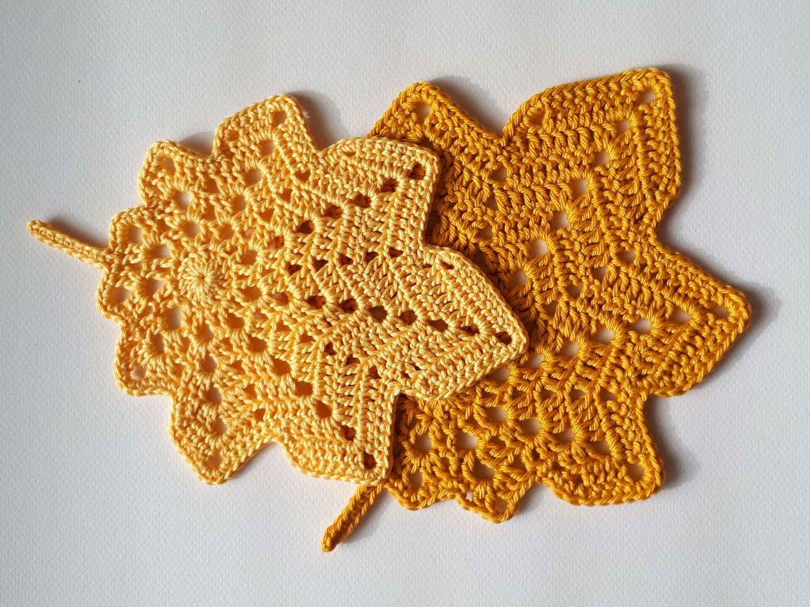 QS crochet: Jesienne liście