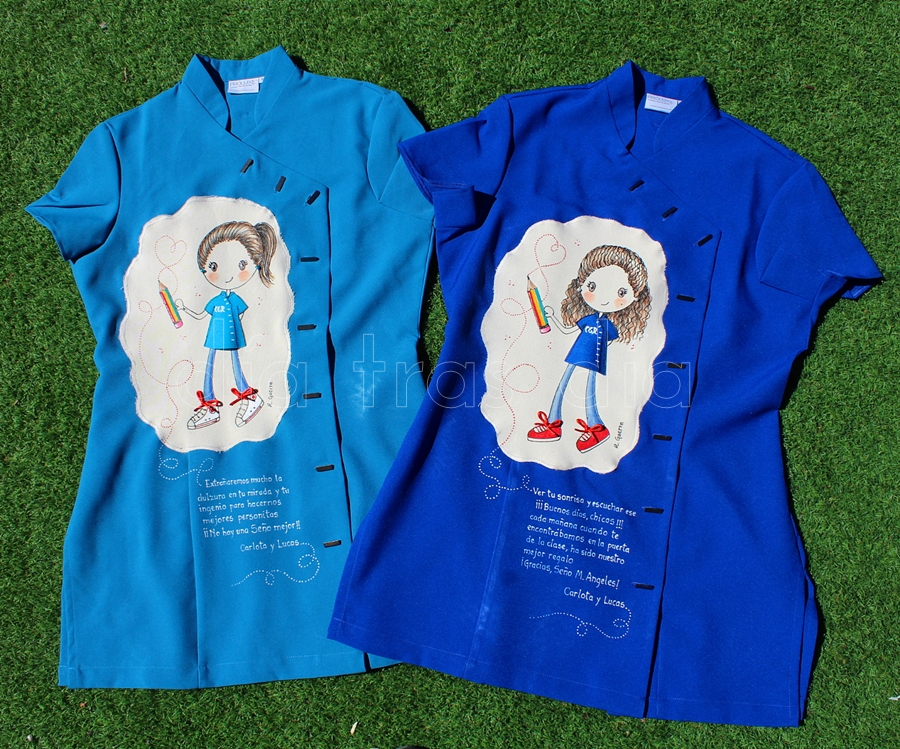 Bata maestra personalizada