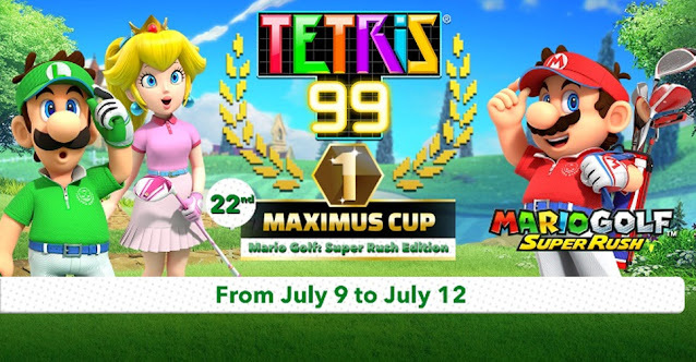 Tetris 99 - Mario Golf: Super Rush
