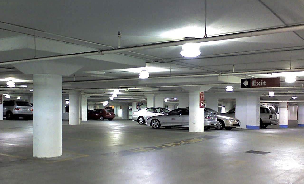 Parkade & Underground parking LED lighting retrofit in Toronto LED