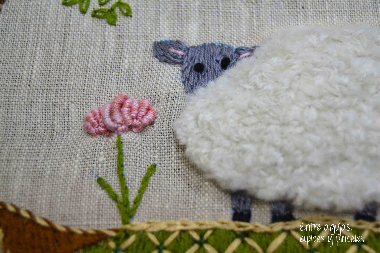 Bordados en punto rococo - Imagui