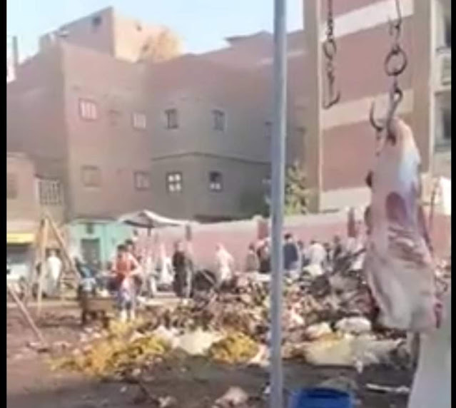 كارثة الاهمال يضرب سوق قرية الزوك الشرقية بسوهاج والأهالى: نعانى الأمرين