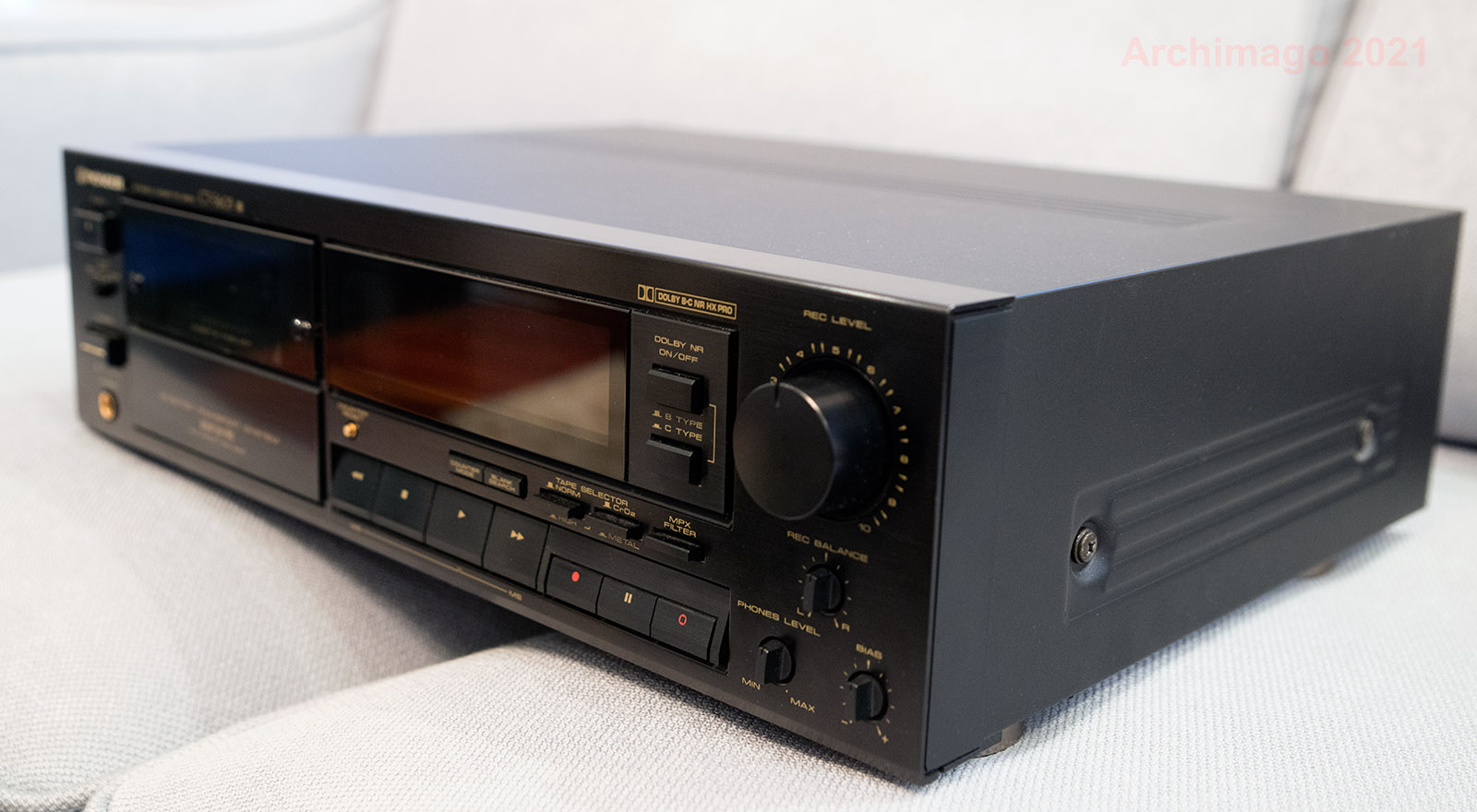 Archimago's Musings RETROMEASURE Pioneer CTS605 Cassette Recorder
