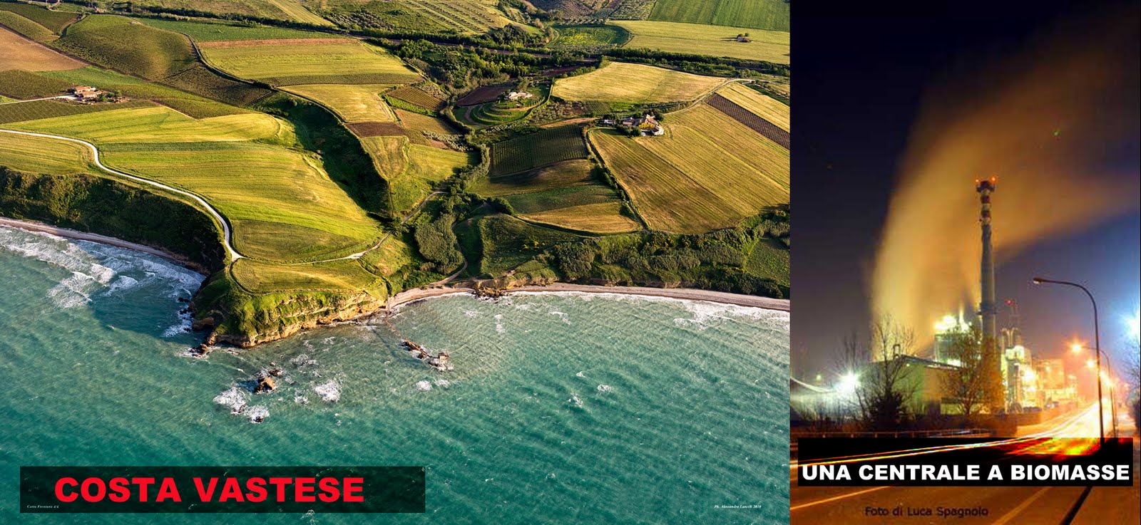NUOVO SENSO CIVICO LE CENTRALI A BIOMASSE IN ITALIA E A VASTO NUOVO SENSO CIVICO LE CENTRALI A BIOMASSE IN ITALIA E A VASTO