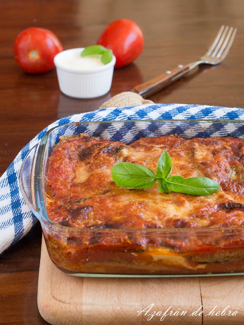 Berenjenas A La Parmesana - Parmigiana Di Melanzane
