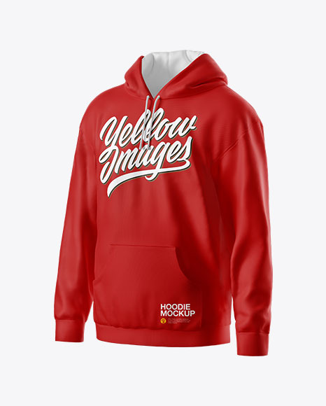 Download Hoodie Mockup Half Side View PSD Mockup Templates