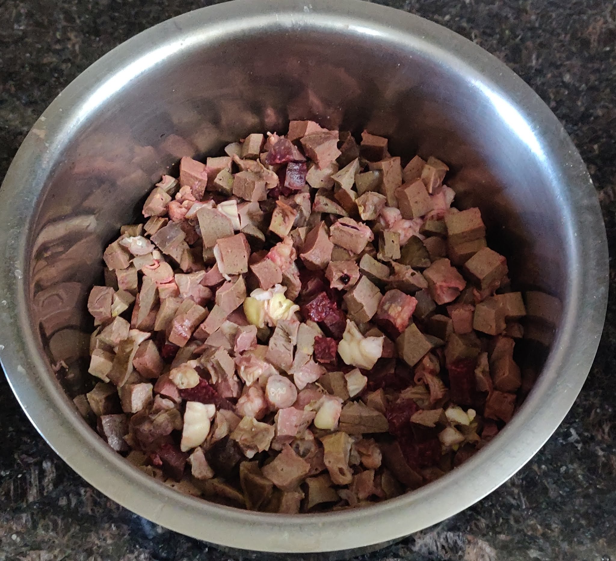 Sheep offal curry (Bokryache kaliz)