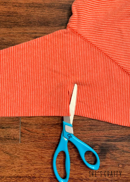 How to make a Fabric Pumpkin from old shirts