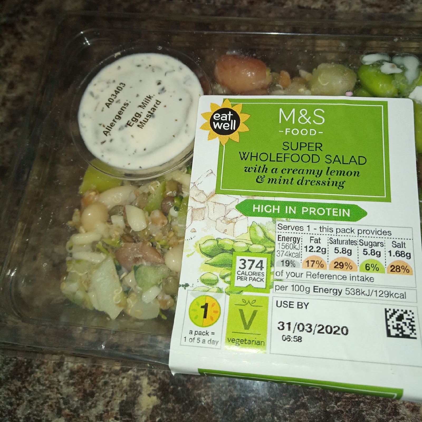 Supersupergirl's Food Reviews [Review] M&S Marks and Spencers Super