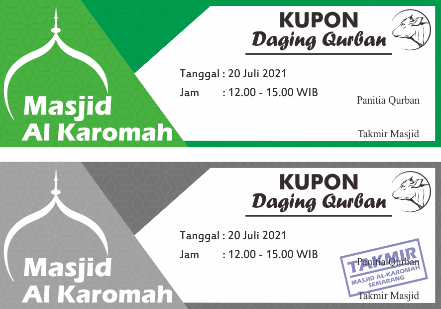 Download Contoh Kupon Qurban 1442 H Format Word Dan Cdr Kangtutorial Com