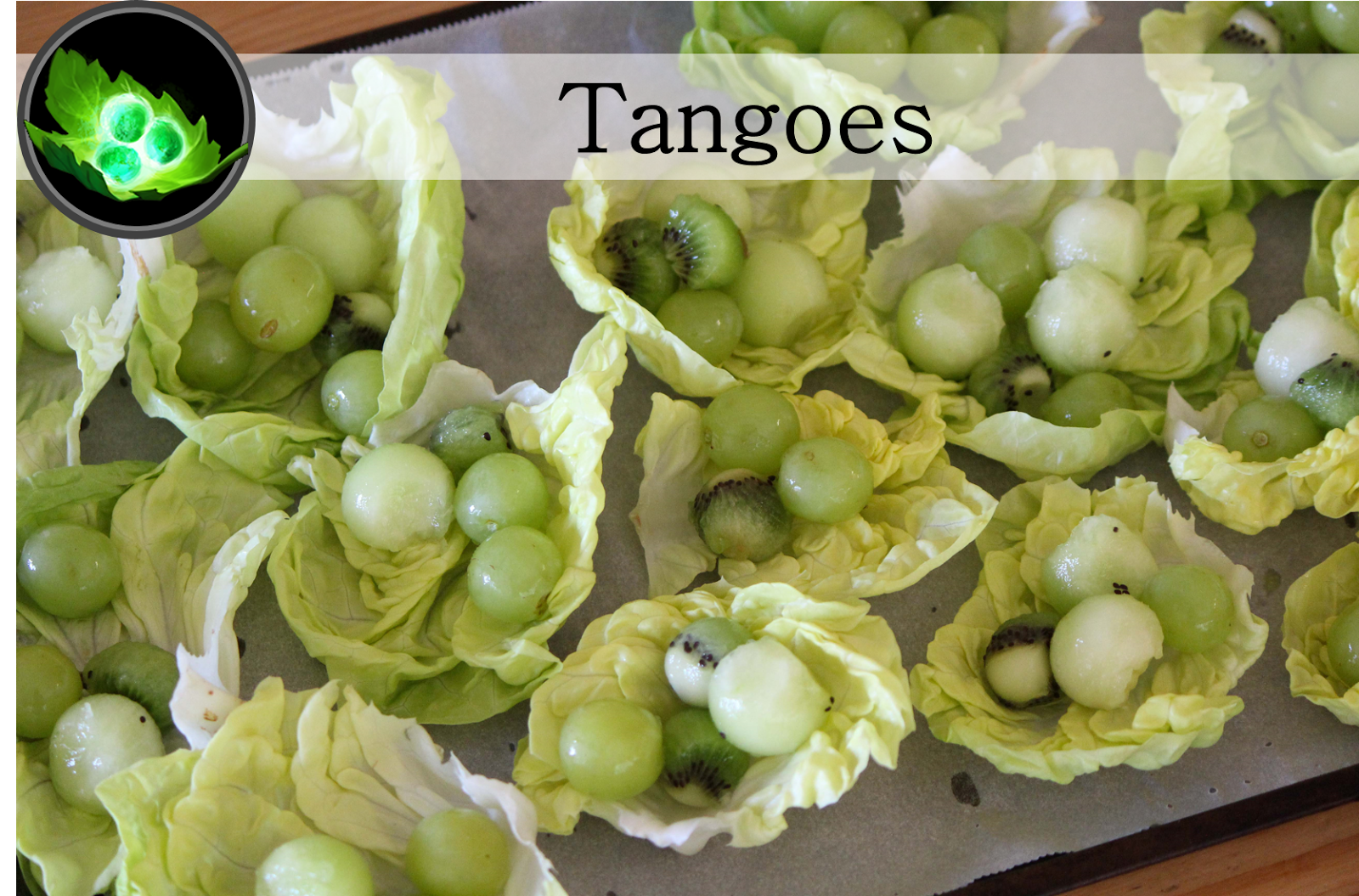 Dota 2 Tango Fruit Salad in lettuce cups