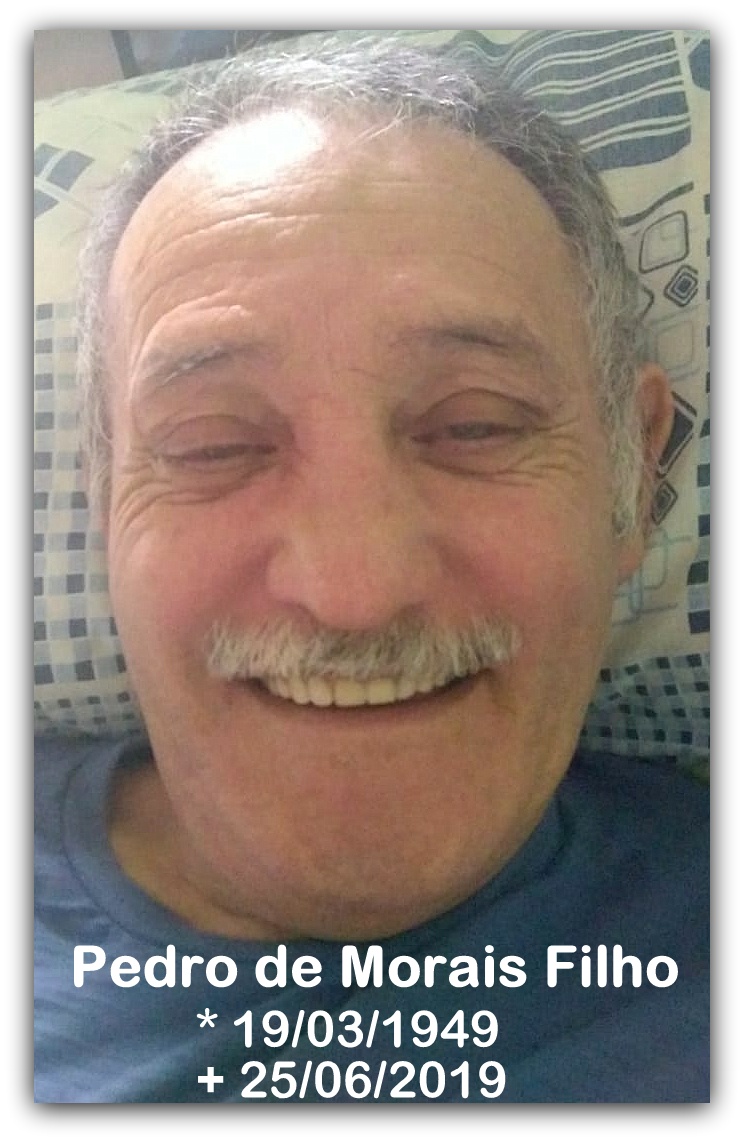Bom Dia Piedade Nota de falecimento Pedro de Moraes Filho 70 anos