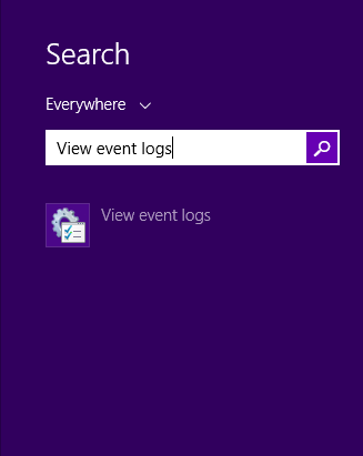 View Event Logs