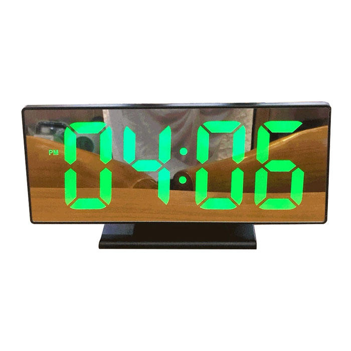 DS3618L Jam Meja Digital LED Mirror Alarm Clock DS3618L Puserba