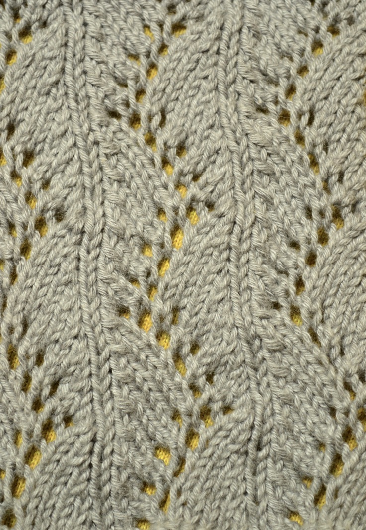 Knitting Novice The Weekly Swatch Vine Lace Knit Stitch