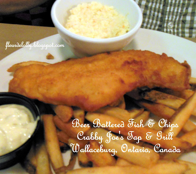 Fleur de Lolly Dining Out Wallaceburg, Ontario, Canada Crabby Joe