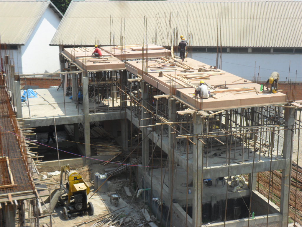 Kathmandu Adventures: First Floor Structure Complete