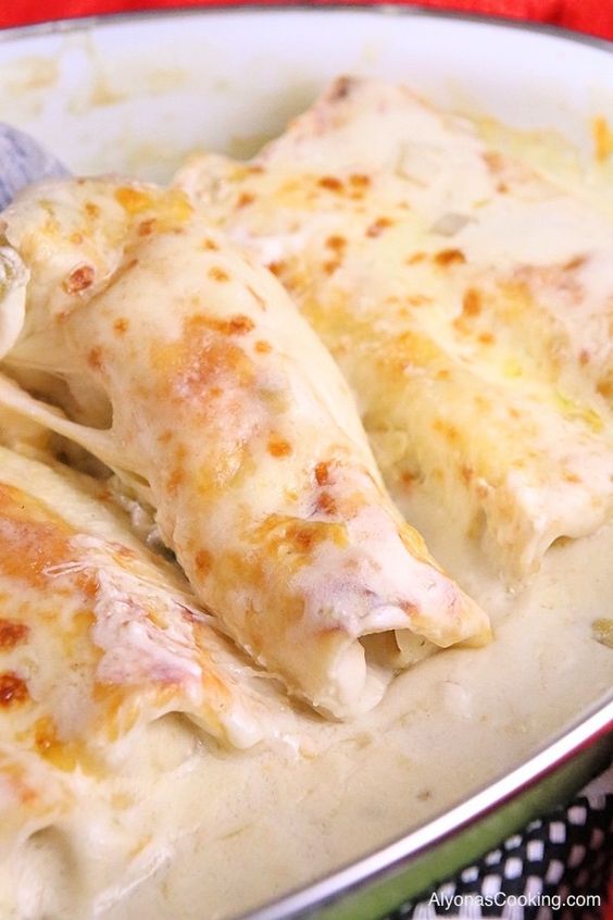 White Chicken Enchiladas Healthy Recipes Smoothies