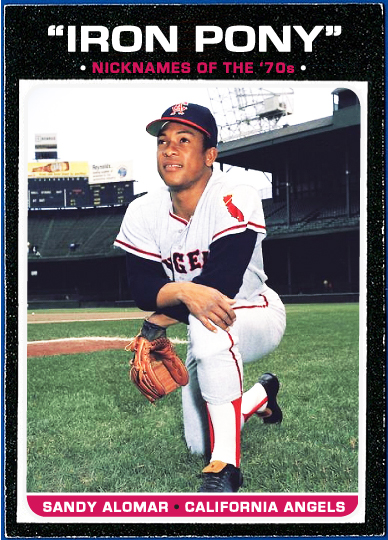 WHEN TOPPS HAD (BASE)BALLS!: NICKNAMES OF THE 1970s- 1971 SANDY ALOMAR