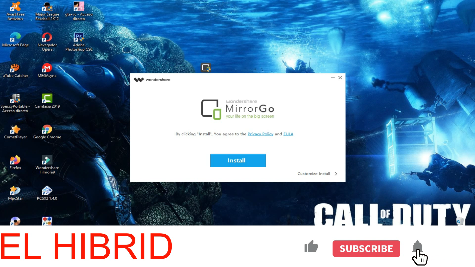 DESCARGA E INSTALA WONDERSHARE MIRROR GO FULL 2020 / PROGRAMA PARA