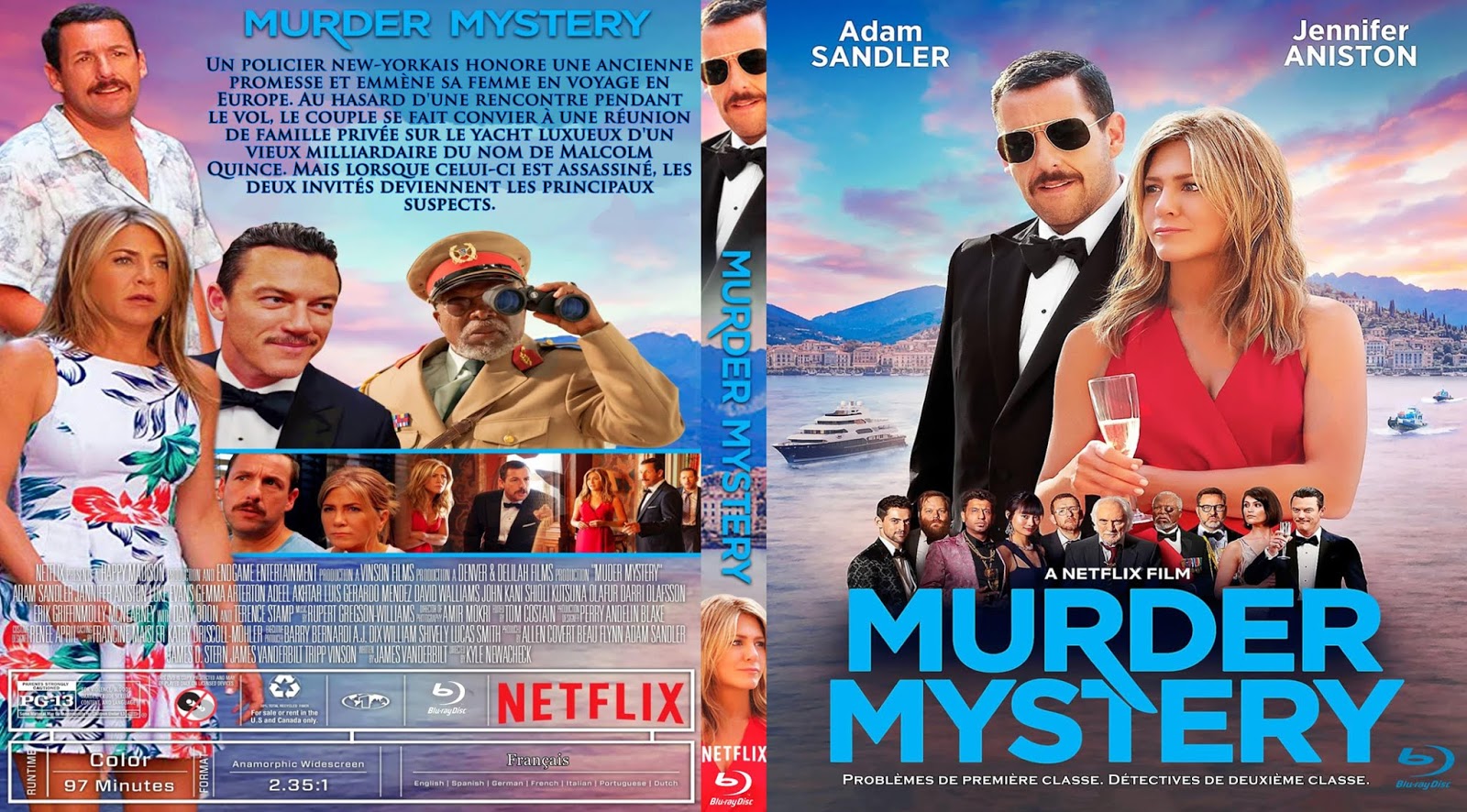 BLURAY JAQUETTES BLURAY Murder Mystery