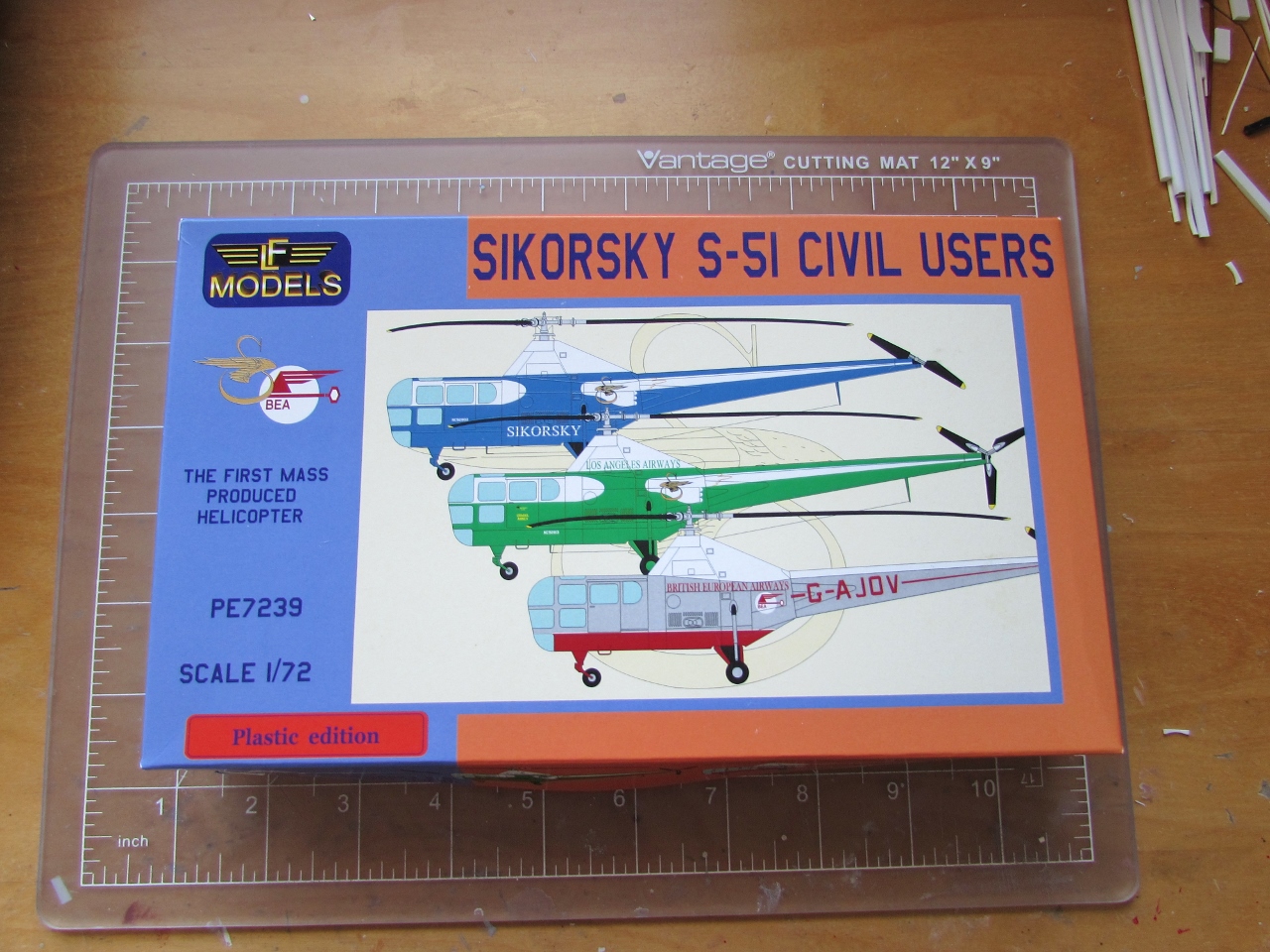 LF Models 1/72 SIKORSKY S-51 Helicopter CIVIL USERS 