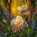 29 Gambar Lukisan Bunga SENI RUPA