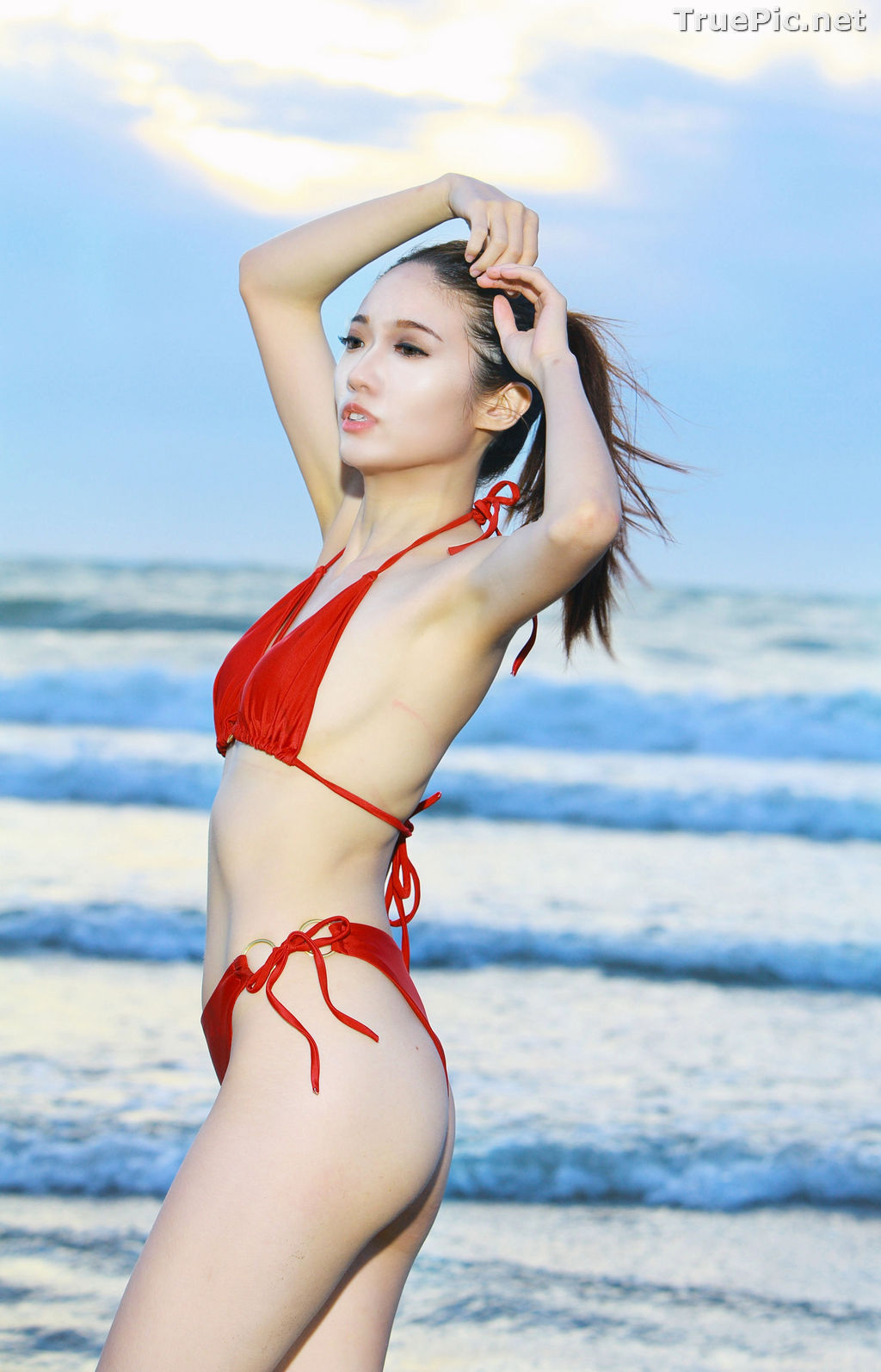 Image Taiwanese Model - Kuma - Beautiful Sexy Bikini Girl Under Sunset - TruePic.net - Picture-68