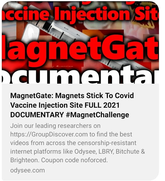 12 Virologists Are Blacklisted, Censored And Banned From Speaking On Any Mass Media About Covid-19 'Vaccines', Pandemics, Or Viruses  Magnets%2Bsticking%2Bto%2Binjection%2Bsite%2BRosco%2BRafael%2BRivera%2BIII