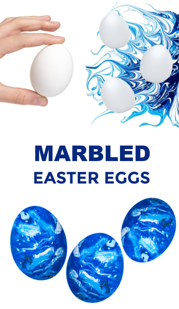 Decorate beautifully marbled Easter eggs using shaving cream and food dye!  This is one of my kids favorite ways to dye Easter eggs! #eastereggs #shavingcreameastereggcoloring #marbledeastereggs #marbledeggs #marbledeastereggsshavingcream #swirledeastereggs #shavingcreameggs #shavingcreameggdying #growingajeweledrose
